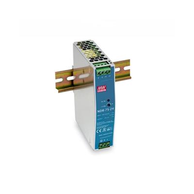 MEAN WELL NDR-75-24, DIN rail power supply, 24V, 77W