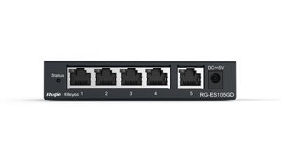 Reyee RG-ES105GD 5-port 10/100/1000Mbps Unmanaged Non-PoE Switch