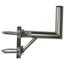 Antenna holder on mast L , lenght 25cm, height 20cm, d=42mm + 2x U-Bolt 100mm