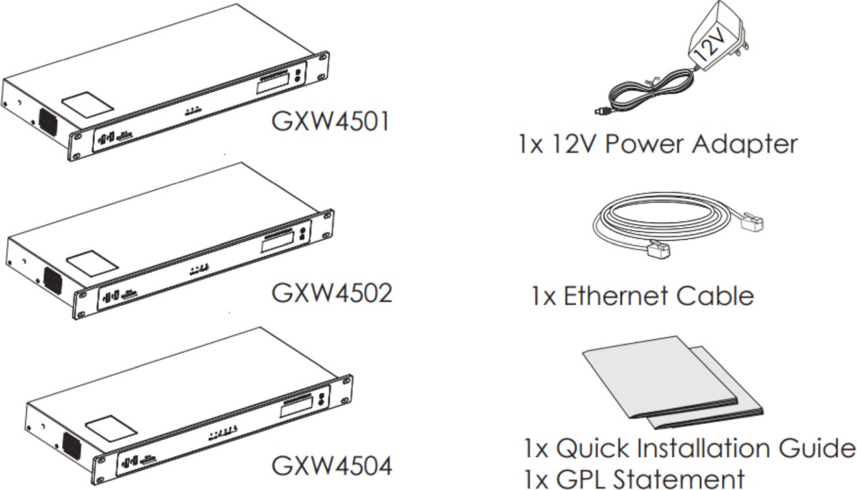 Grandstream GXW4501