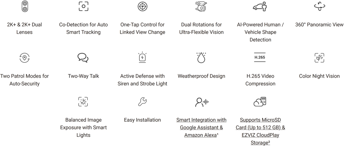 Ezviz H90 Dual Banner