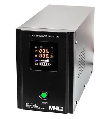 Backup power source MHPower MPU-800-12, UPS, 800W, pure sine, 12V - Bazar