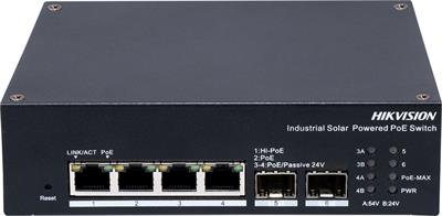 Hikvision DS-3T1506HP-EI-UPS, Solar gigabit PoE switch