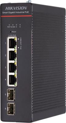 Hikvision DS-3T1506HP-SI-4P2F, Gigabit PoE switch