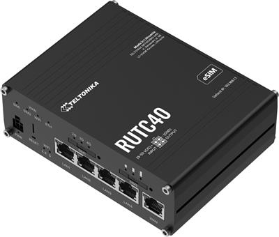 Teltonika RUTC40, Industrial 4G Wi-Fi 6 router