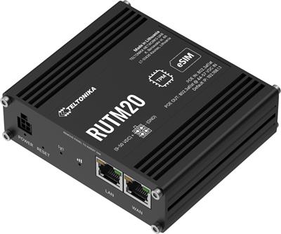 Teltonika RUTM20, Industrial 5G Wi-Fi 5 router