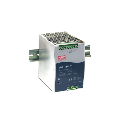 MEAN WELL SDR-480-48, DIN rail power supply, 48V, 480W