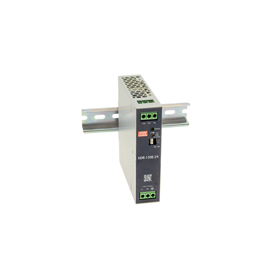 MEAN WELL XDR-150E-24, DIN rail power supply, 24V, 156W