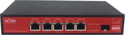 Wi-Tek WI-PS306GF-UPS-15A V2 Solar Gbit PoE Switch