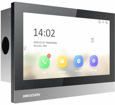 Hikvision DS-KH8380-WTE1/Flush - 7  IP indoor station, WiFi, PoE, IPS, flush