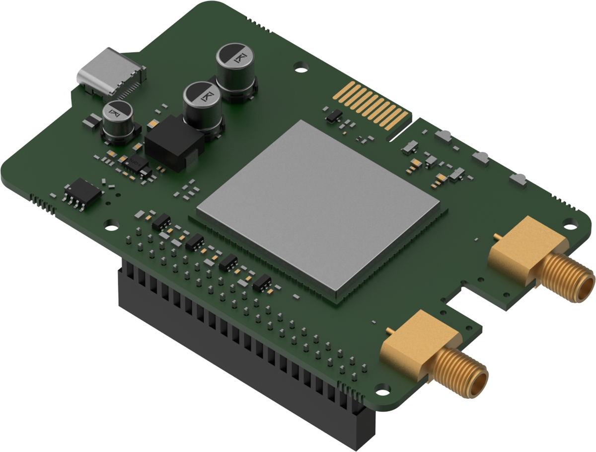 Teltonika EBD021, CALYX 4G LTE modem HAT+ for Raspberry Pi 4 and 5