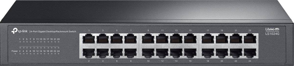 TP-Link LS1024G - 24-Port Gigabit desktop/rackmount switch