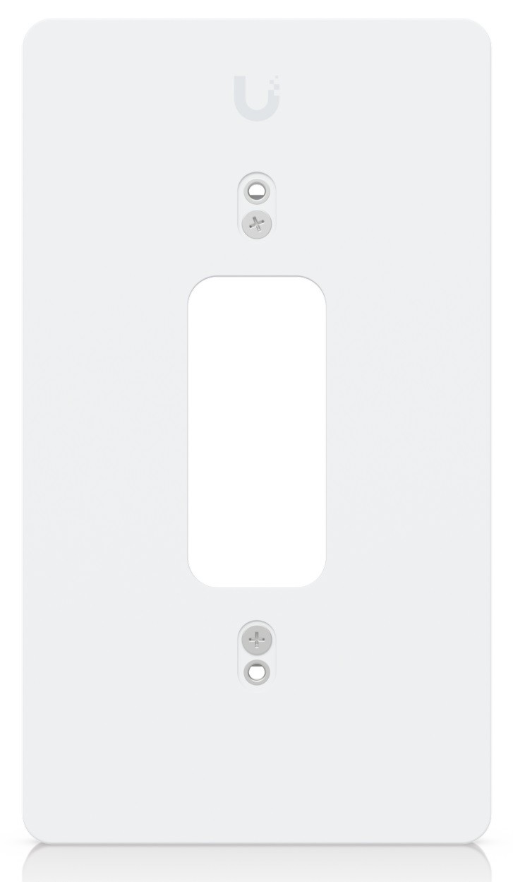 Ubiquiti Doorbell Lite Gang Box Mounting Plate, White