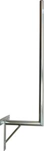 Antenna wall-mount L lenght 35cm, height 150cm, d=42mm and T base