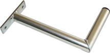 Antenna wall-mount L lenght 50cm, height 15cm, d=28mm with strap base