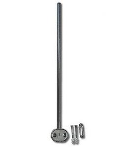 Extension for pole I , height 60cm, d=28mm + 1x U-Bolt 74mm