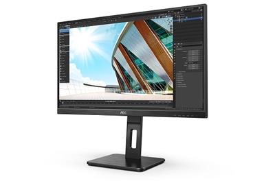 AOC LCD Q27P2Q 27 IPS/2560x1440@75Hz/4ms/300cd/50M:1/VGA/HDMI/DP/4xUSB/Pivot/Repro/VESA