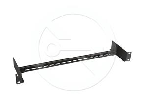 Solarix DIN rail for 19 cabinet, 1U, black