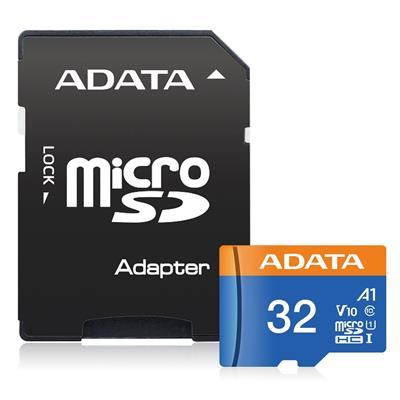 ADATA Premier 32GB microSDHC / UHS-I CLASS10 A1 / 85/20 MB/s / + adapter