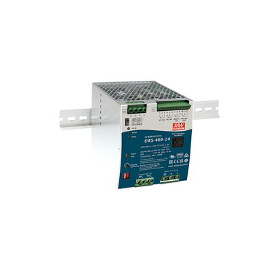 MEAN WELL DRS-480-36, DIN rail power supply, UPS, 36V, 480W