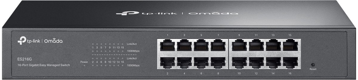 TP-Link ES216G Omada 16port Gigabit Easy managed switch