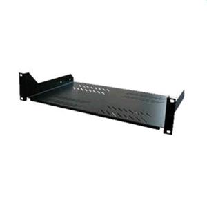 TRITON Police perforations 19 , 1U / 150mm load capacity 15 kg, black