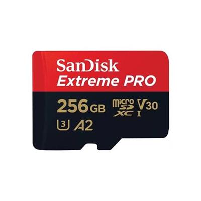 SanDisk Extreme PRO microSDXC 256GB 200MB/s + ada.