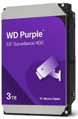 WD PURPLE WD34PURZ 3TB SATA/600 128MB cache, 5400 RPM, CMR